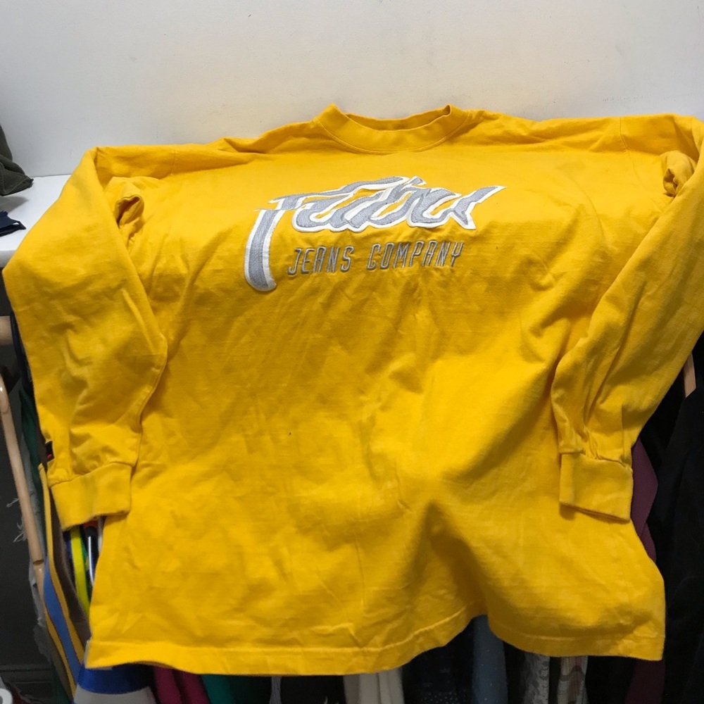 🔥NEW VTG FUBU SPORTS WEAR LONG T SHIRT SHARK TANK